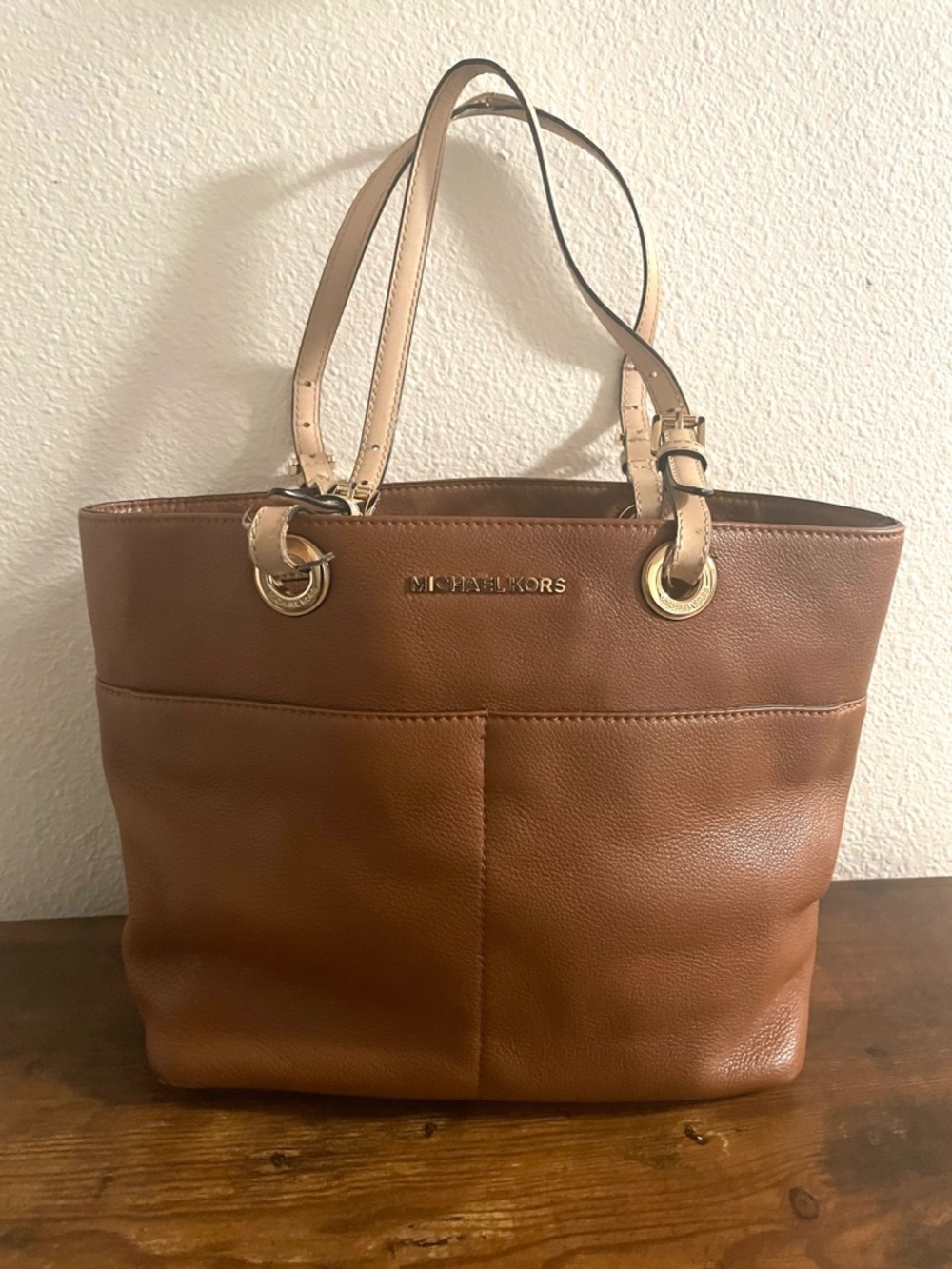 Michael Kors Bedford Top Zip Pocket Tote